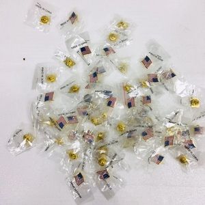 Lot of 60+ American flag Cuffs